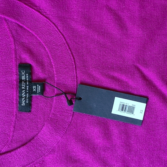 Banana Republic Merino Wool Washable Wool Crew Neck Sweater - Picture 5 of 11